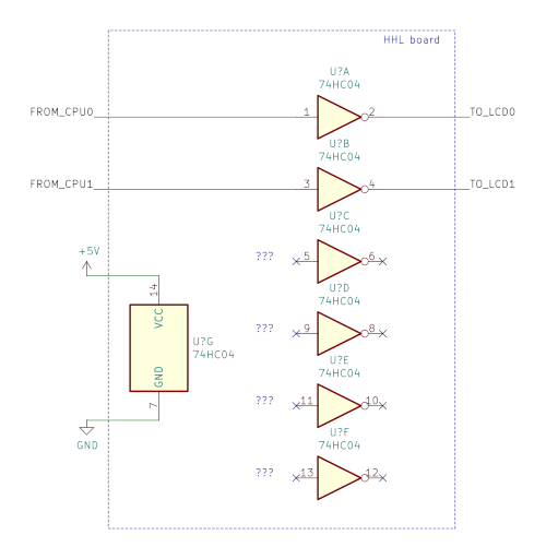 HHL board schematic