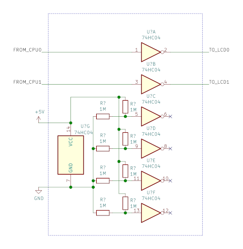 Schematic of "forbidden zone" test