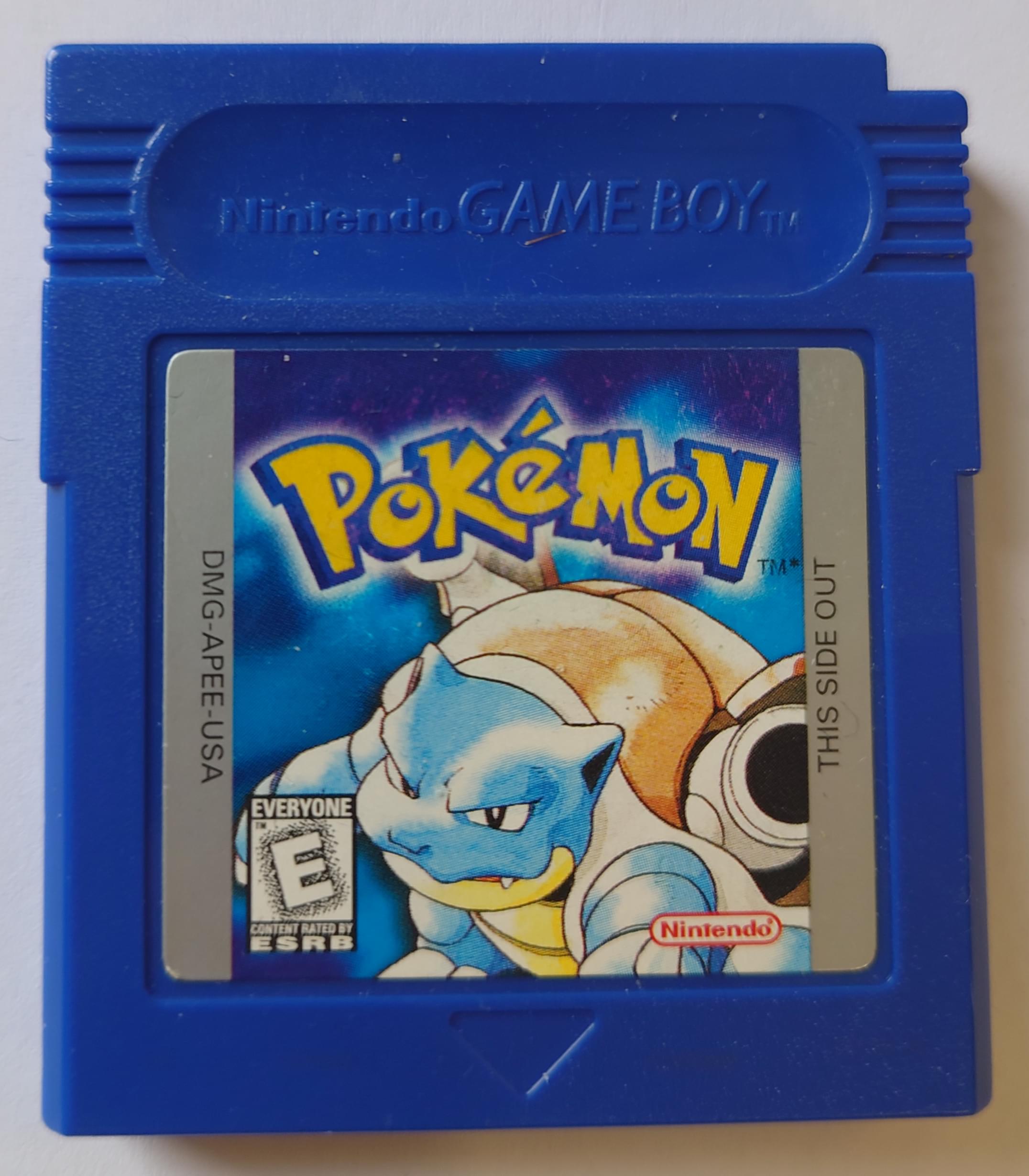 Pokemon Blue Game Boy Game Nintendo Authentic